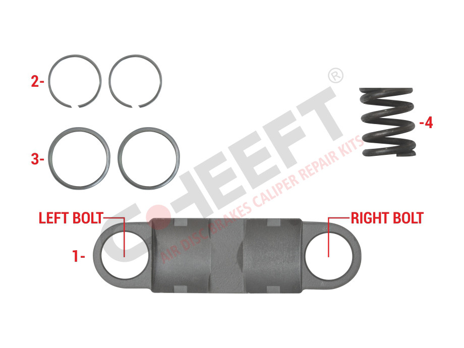 Ремонтний комплект супорту HALDEX код: CFT4045, фото 1