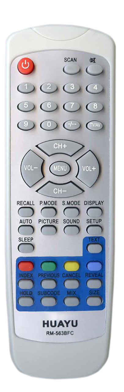 Пульт для телевізора Rolsen універсальний RM-563BFC, фото 1