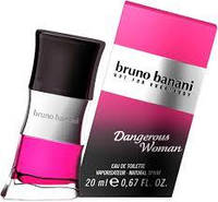 Оригинал Bruno Banani Dangerous Woman 20 мл ( Бруно Банани Дэнжерус женские ) туалетная вода