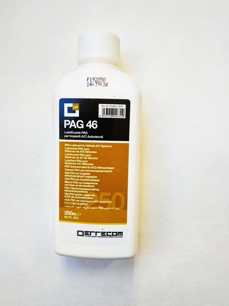 Масло PAG46 250ml Errecom: продажа, цена в Киеве. Промышленные масла от ...