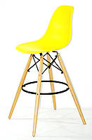 Барный стул Nik Eames, ярко-желтый