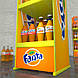 Рекламні стійки 🛒 фанти Fanta підлогові, фото 3