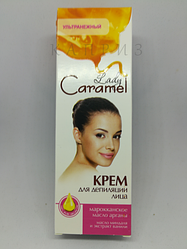 Крем для депіляції обличчя (ультраніжний) CARAMEL / КАРАМЕЛЬ (50 мл)