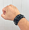 Чоловічий шкіряний браслет напульсник Primo Manjet Pank - Black, фото 2