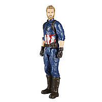 Фигурка Капитан Америка Мстители Война Бесконечности Марвел 30см Captain America Marvel E1421