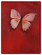 Обкладинка на паспорт шкіряна "Батерфляй", фото 3