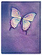 Обкладинка на паспорт шкіряна "Батерфляй", фото 4