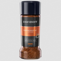 Кава розчинна Davidoff Espresso 100г в скляній банці. Швейцарія