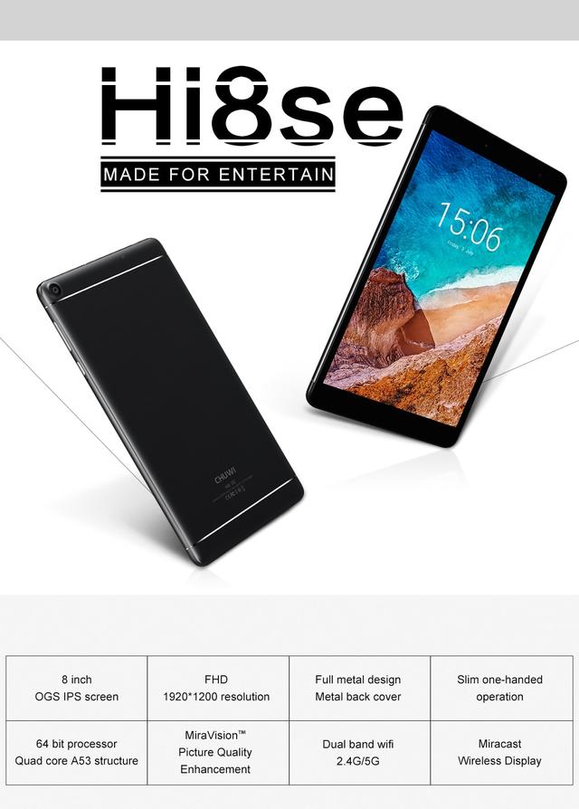 CHUWI Hi8 SE タブレットPC 8インチ タブレット Планшет Chuwi Hi8 SE Tablet PC 8 IPS