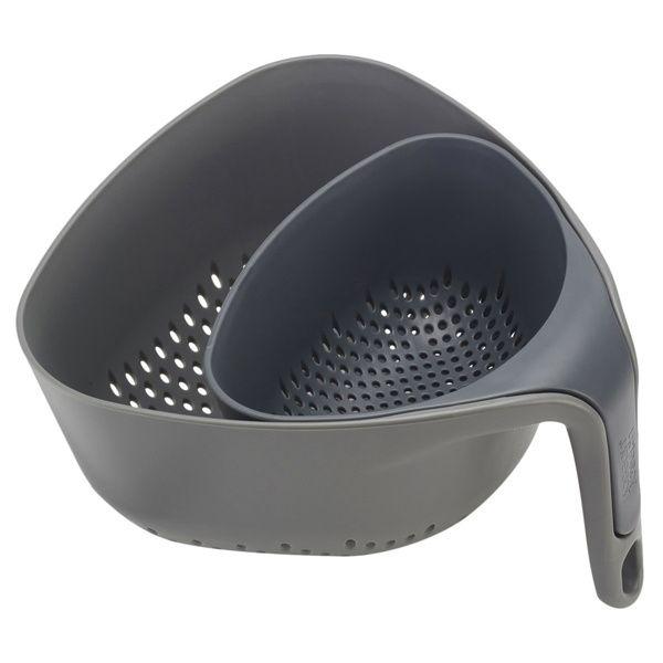 Набір друшляків Joseph Joseph Nest 2-piece Colander Set 2 шт сірий 40094