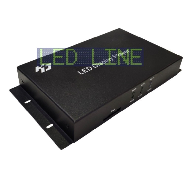 Асинхронний відеоплеєр HD-A3 USB + Wi Fi для led дисплея, світлодіодного рекламного екрана full color