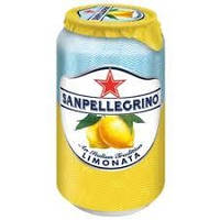 Напій SANPELLEGRINO Limonata з соком газований 330мл з/б