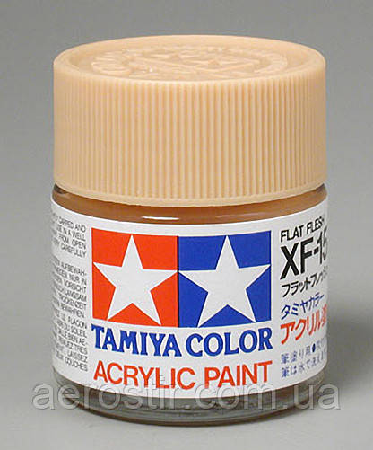 Фарба Tamiya XF-15 Flat Flesh Color 10 мл.