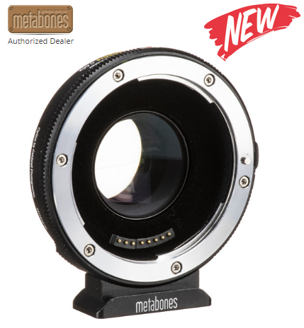 Перехідник Metabones Canon EF Lens to BMPCC4K T Speed Booster® XL 0.64 x (For Full frame Lens)(MB_SPEF-m43-BT9)