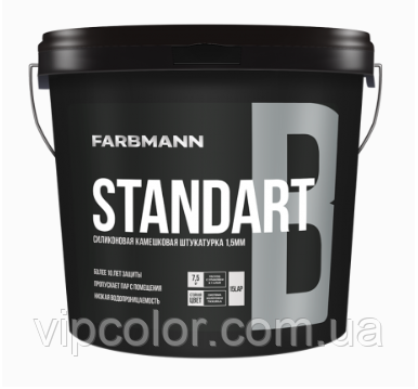 Farbmann Standart B структурна штукатурка "баранець" LС 25л, фото 1