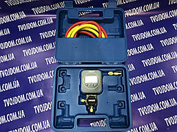 Манометричний колектор одновентильний VALUE NAVTEK VRM1-0101 (R 22,134a,1234,290,407с, 410а,32,507)