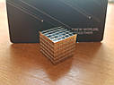 ТЕТРАКУБ 📌 СРІБЛО📌 [3мм * 216 кубиків] в КОРОБОЧЦІ NeoCube, фото 2
