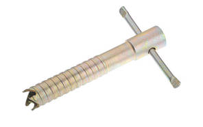 Буравчик (вкрутиш) титановий для кріплення зимового намету - Довжина 13 см (Ø18 мм)