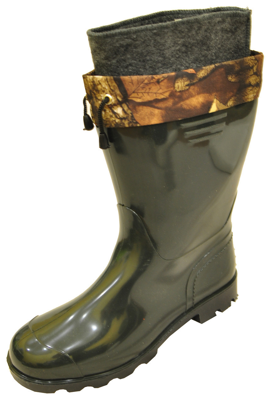 Чоботи укорочені утеплені з манжетом