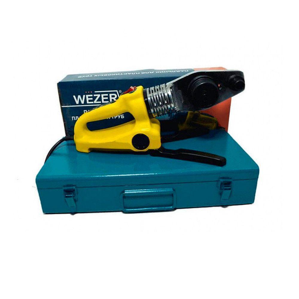 Паяльник плоский Wezer WZ.63G, 20-63мм 900Вт для пластикових труб