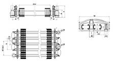 Бітермічний теплообмінник Nova Florida Vela Compact / Fondital Panarea Compact Art. 6SCAMBIM04, фото 3