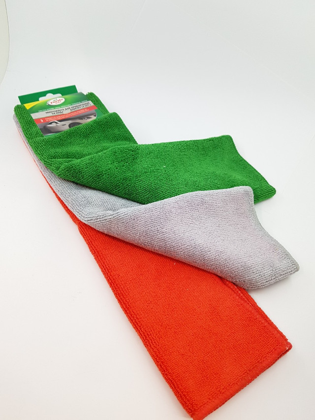 Серветка мікрофібра Turtle Wax X5424 (комплект 3 шт) Серветка мікрофібра Turtle Wax X5424 (комплект 3 шт)