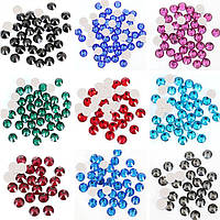 Клейові стрази скляні холодної фіксації (на клей) PREMIUM Non-Hot Fix