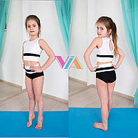 Топ и шорты VIA Sport детская одежда для танцев, pole dance и акробатики
