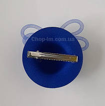 Капелюх вечірній "Спіралька" (синя), фото 5