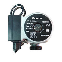 Насос KRAKOW UPS 25/40 130 мм циркуляційний (сірий)