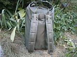 Баул-рюкзак 45 літрів прогумований олива, фото 5