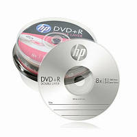 Диски двухслойные 8,5GB DVD+R 8X HP DL