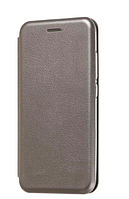 Чехол (книжка) премиум для Xiaomi Redmi 6 серая