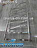 Вузька водяна, електрична, гібридна (комбінована) сушарка для рушників Lagoon 9/950х400 мм від TAURUS, фото 3