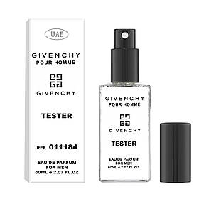 Тестер чоловічий UAE Givenchy Pour Homme, 60 мл.