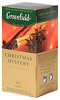 Пакетированный чай Greenfield Christmas Mystery 1,5 грамм 25 пакетов (черный с корицей)