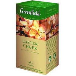 Пакетований чай Greenfield Easter Cheer 1,5 грам 25 пакетів (чорний із цитрусом і карамеллю)