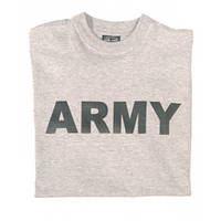 Футболка с логотипом ARMY - стиль США. T-SHIRT M.DRUCK.