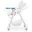 Дитячий cтульчик-трансформер для годування M 3822-6, синій із колами, фото 3