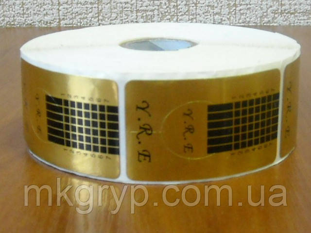 Форми Y. R. E (стандартні) для нарощування нігтів. 500шт. Пд. Корея
