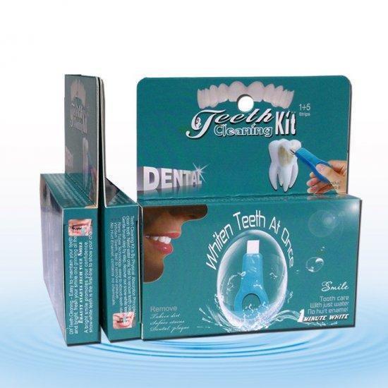 Средство отбеливания зубов DENTAL TEETH CLEANING KIT (в ящике 300 шт). - фото 1 - id-p999330300