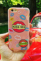 Силіконовий чохол Губи iPhone 6S/6, Kiss me