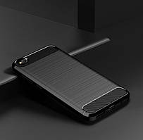 Чохол Carbon для Xiaomi Redmi Go бампер чорний