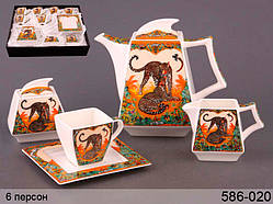 Чайный набор Lefard Жаркая Африка на 15 предметов 586-020 набор для чая сервиз
