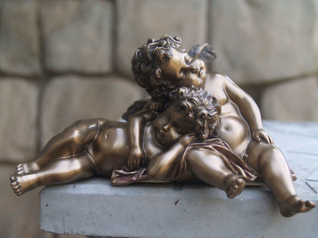 Статуэтка Veronese Спящие ангелочки 9 см 75192 фигурка ангелы веронезе верона