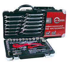 Набір інструменту Intertool ET-6061 (61 предмет), фото 3