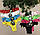 Цветные подростковые трусы, трусики с бантиками , фото 2