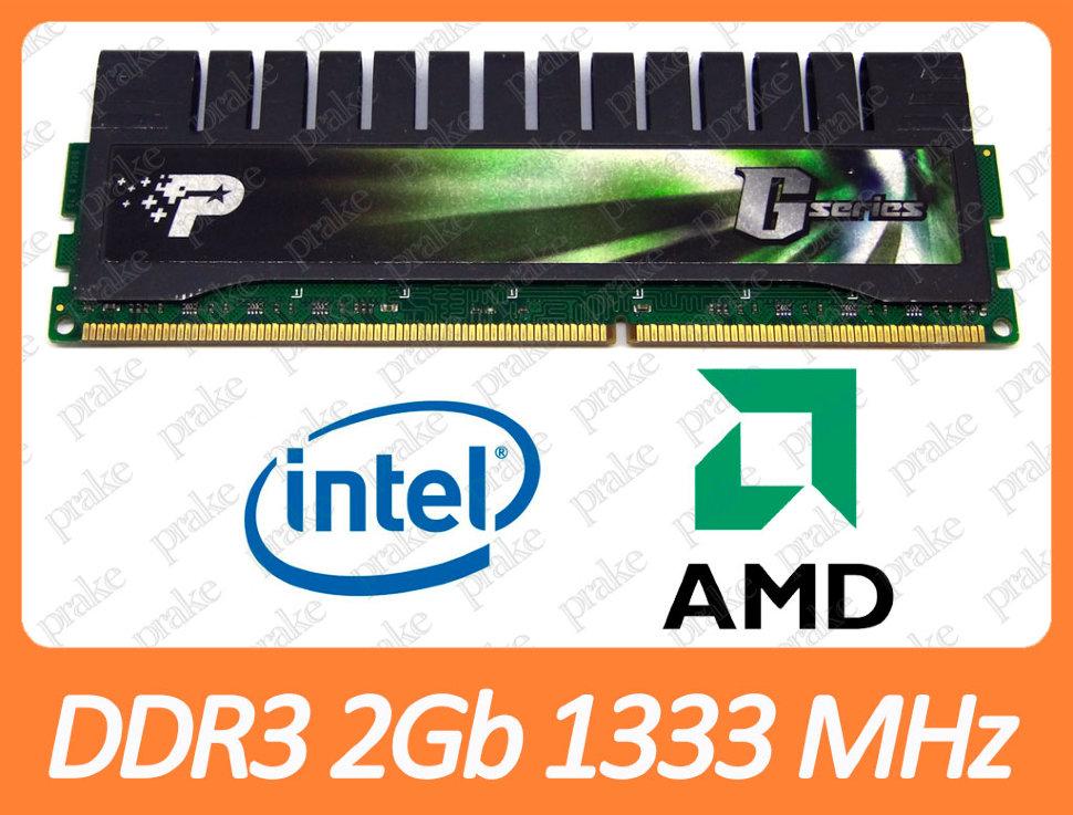 DDR3 2Gb 1333 MHz (PC3-10600) CL9 Patriot PGS36G1333ELK