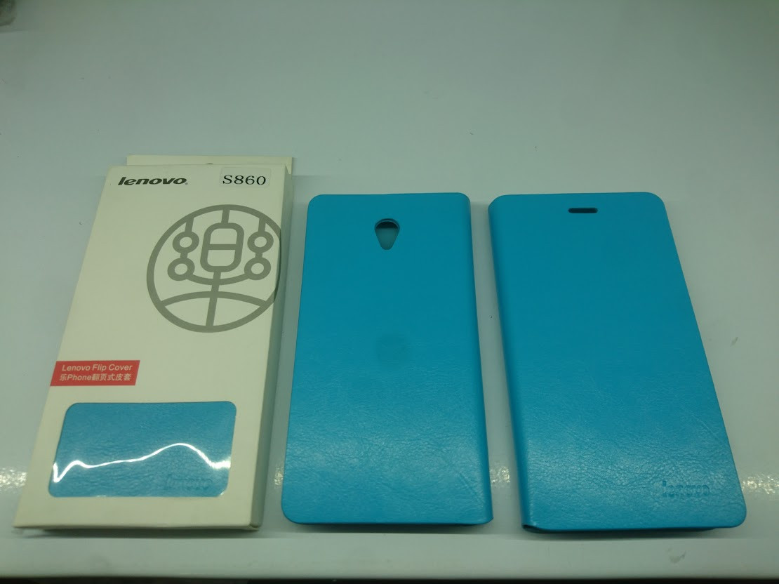 Чохол-книжка Flip Cover для Lenovo S860 Light Blue