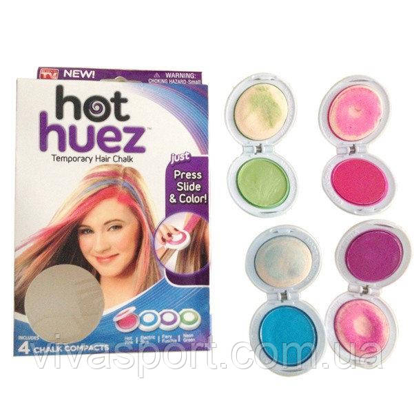 Цветные мелки для волос Hot Huez - фото 2 - id-p43423771
